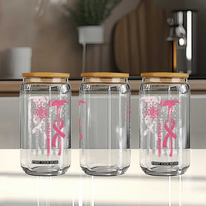 Firefighter Breast Cancer Awareness Glass Can Fight For A Cure American Flag TS10 Print Your Wear