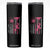 Firefighter Breast Cancer Awareness Skinny Tumbler Fight For A Cure American Flag TS10 Black Print Your Wear