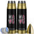 Back The Pink Ribbon Breast Cancer Awareness Bullet Tumbler American Flag TS10 Black Print Your Wear