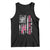 Back The Pink Ribbon Breast Cancer Awareness Tank Top American Flag TS10 Black Print Your Wear