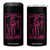 Cowgirl Breast Cancer 4 in 1 Can Cooler Tumbler Beautiful Day To Kill Cancer Vintage Western Pink TS10 One Size: 16 oz Black Print Your Wear