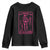 Cowgirl Breast Cancer Youth Sweatshirt Beautiful Day To Kill Cancer Vintage Western Pink - Print Your Wear