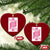 Breast Cancer Awareness Ceramic Ornament Queen Of Pink Ribbon Blackjack Cards Poker TS10 Print Your Wear