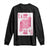 Breast Cancer Awareness Long Sleeve Shirt Queen Of Pink Ribbon Blackjack Cards Poker TS10 Black Print Your Wear