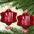 Baseball Breast Cancer Ceramic Ornament Pink Ribbon Strike Out Breast Cancer American Flag TS10 Print Your Wear