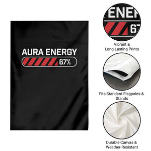 Funny Six Seven Garden Flag Aura Energy at 67 Meme Gen Alpha Slang TS10 Print Your Wear