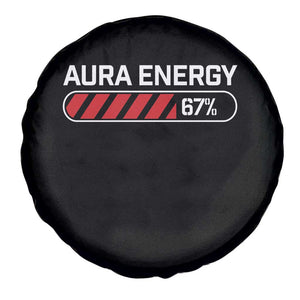 Funny Six Seven Spare Tire Cover Aura Energy at 67 Meme Gen Alpha Slang TS10 Print Your Wear