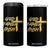 God Family Irish 4 in 1 Can Cooler Tumbler Christian Faith Cross Notre Dame Game Day TS10 One Size: 16 oz Black Print Your Wear