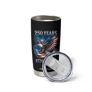 250 Years America Tumbler Cup Eagle and Flag 250th Anniversary USA Patriotic 1776 2026 TS10 Print Your Wear