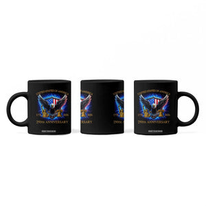 250 Years America Flag Coffee Mug Eagle 250th Anniversary USA Patriotic 1776 2026 TS10 Print Your Wear