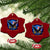 250 Years America Flag Ceramic Ornament Eagle 250th Anniversary USA Patriotic 1776 2026 TS10 Print Your Wear