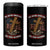 Blessings America 4 in 1 Can Cooler Tumbler One Nation Under God USA 250th Anniversary Patriotic Christian TS10 One Size: 16 oz Black Print Your Wear