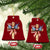 250 Years America Ceramic Ornament Coquette Bow Cross American 4th Of July 250th Anniversary TS10 Print Your Wear