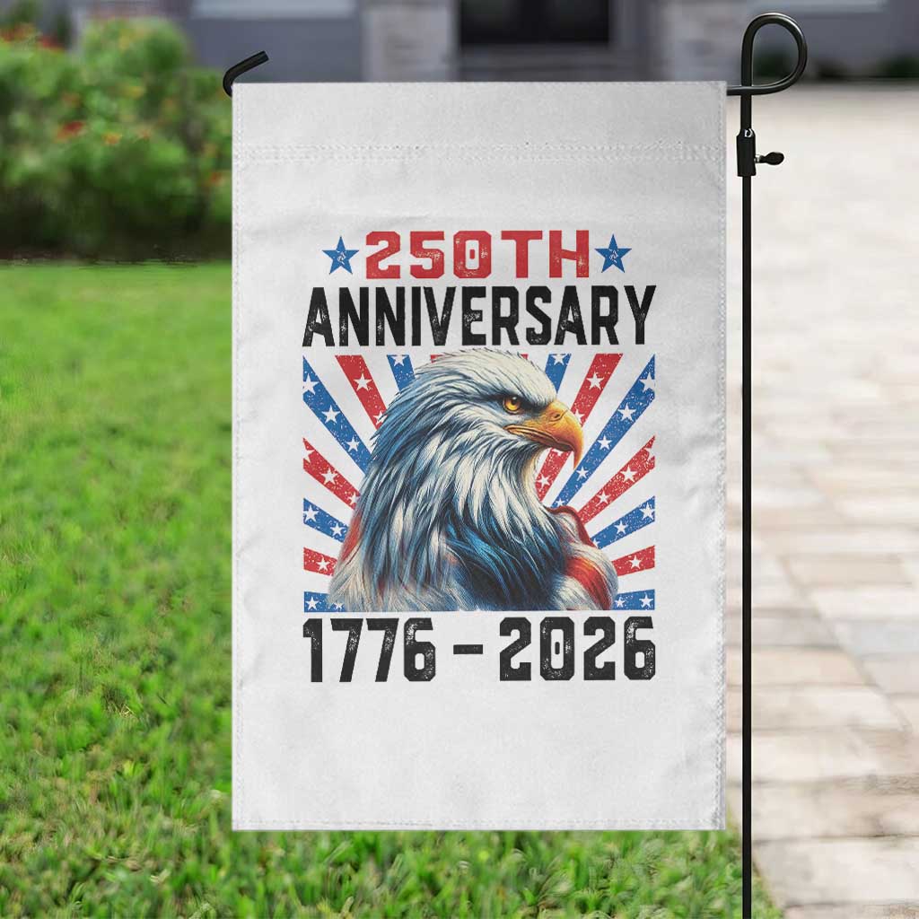 Eagle Flag America 250 Garden Flag 1776-2026 250th Birthday TS10 Print Your Wear