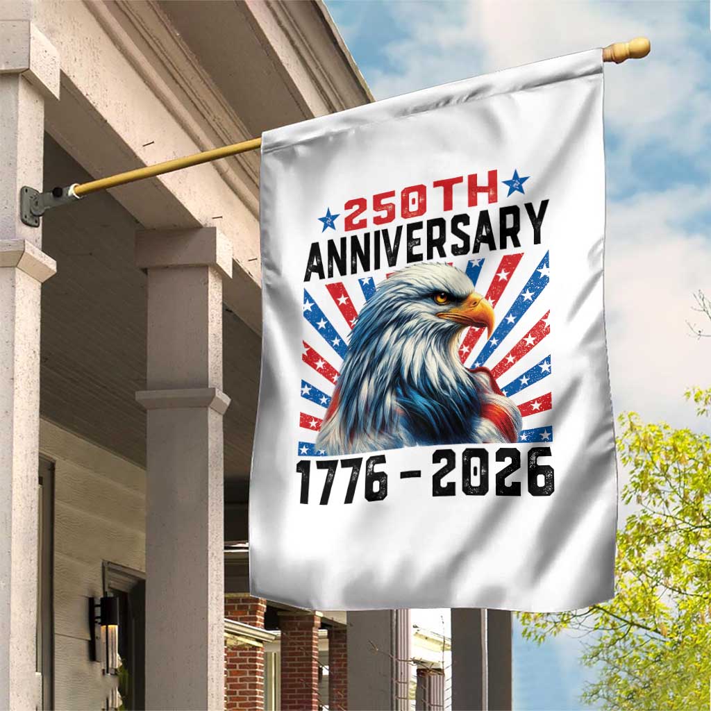 Eagle Flag America 250 Garden Flag 1776-2026 250th Birthday TS10 Print Your Wear