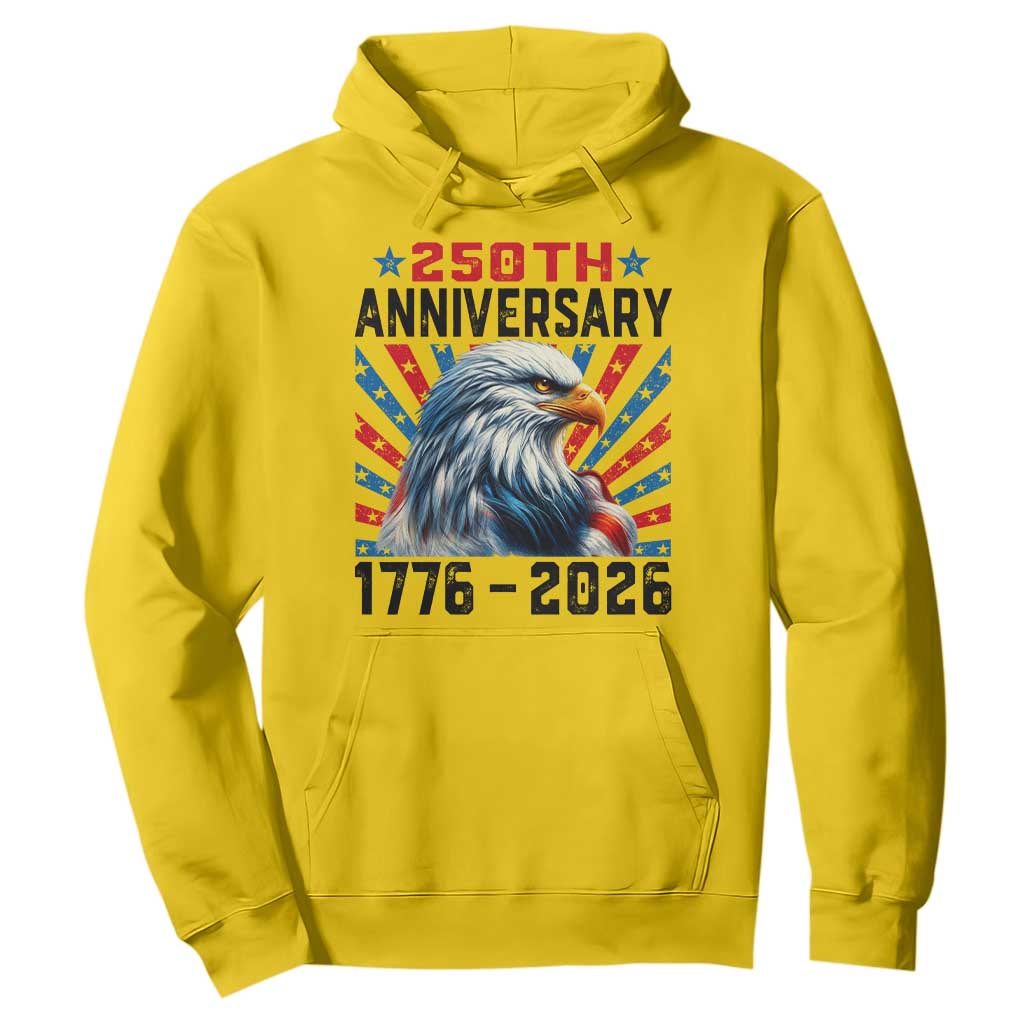 Eagle Flag America 250 Hoodie 1776-2026 250th Birthday TS10 Daisy Print Your Wear