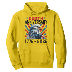 Eagle Flag America 250 Hoodie 1776-2026 250th Birthday TS10 Daisy Print Your Wear