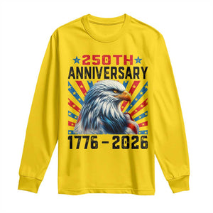 Eagle Flag America 250 Long Sleeve Shirt 1776-2026 250th Birthday TS10 Daisy Print Your Wear
