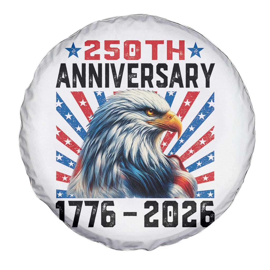 Eagle Flag America 250 Spare Tire Cover 1776-2026 250th Birthday TS10 Print Your Wear