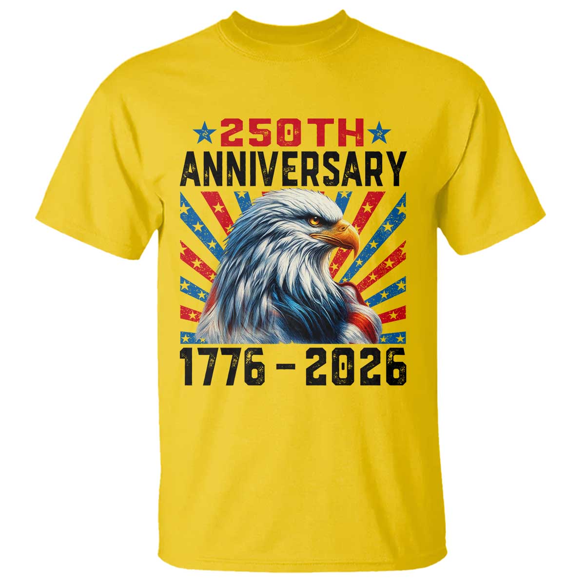 Eagle Flag America 250 T Shirt 1776-2026 250th Birthday TS10 Daisy Print Your Wear
