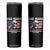250 Years America Flag Skinny Tumbler George Washington 1776 2026 USA 250th Anniversary Patriotic TS10 Black Print Your Wear