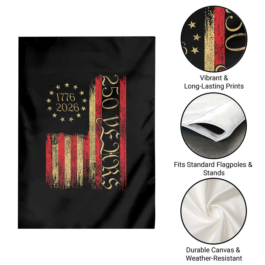 250 Years America Flag Garden Flag 250th Anniversary USA TS10 Print Your Wear