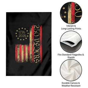 250 Years America Flag Garden Flag 250th Anniversary USA TS10 Print Your Wear