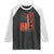250 Years America Flag Raglan Shirt 250th Anniversary USA TS10 Black White Print Your Wear