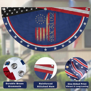 250 Years America Flag Patriotic Fan Flag 250th Anniversary USA