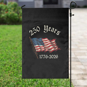 250 Years America Anniversary Garden Flag Retro 250th Independence Day Freedom USA Flag TS10 Print Your Wear