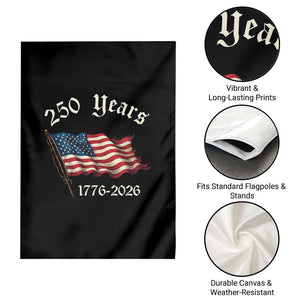 250 Years America Anniversary Garden Flag Retro 250th Independence Day Freedom USA Flag TS10 Print Your Wear