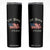 250 Years America Anniversary Skinny Tumbler Retro 250th Independence Day Freedom USA Flag TS10 Black Print Your Wear