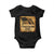 Freedom 250 Years America Baby Onesie Retro Vintage 250th Anniversary USA TS10 Black Print Your Wear