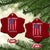 250th American Anniversary Ceramic Ornament 250 Years America USA Flag Fighter Jets Patriotic Veterans TS10 Print Your Wear