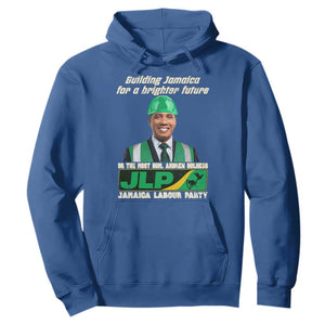 Jamaica Labour Party Hoodie Andrew Holness JLP Supporter Gifts TS10 Royal Blue Print Your Wear