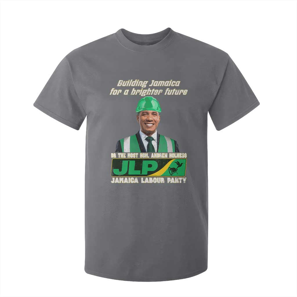 Jamaica Labour Party T Shirt For Kid Andrew Holness JLP Supporter Gifts TS10 Charcoal Print Your Wear