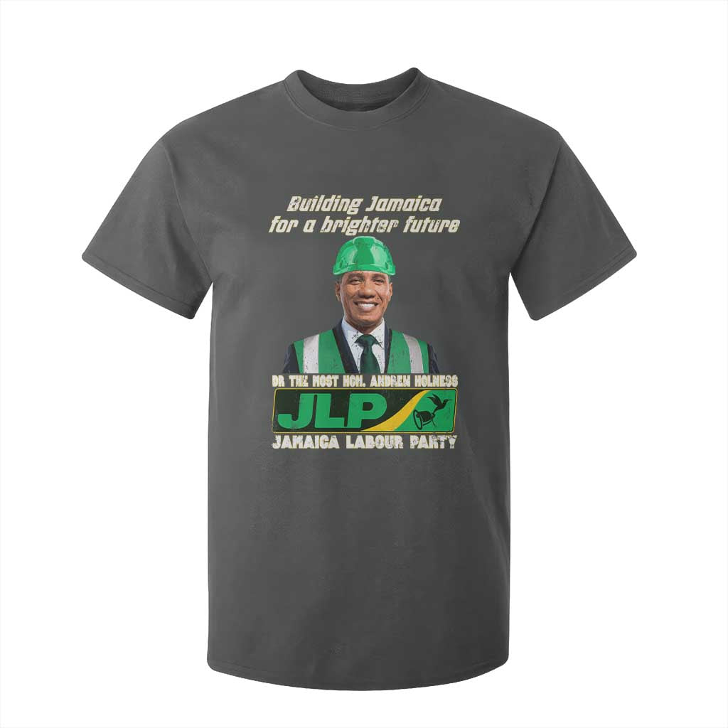Jamaica Labour Party T Shirt For Kid Andrew Holness JLP Supporter Gifts TS10 Dark Heather Print Your Wear