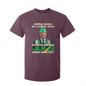 Jamaica Labour Party T Shirt For Kid Andrew Holness JLP Supporter Gifts TS10 Maroon Print Your Wear