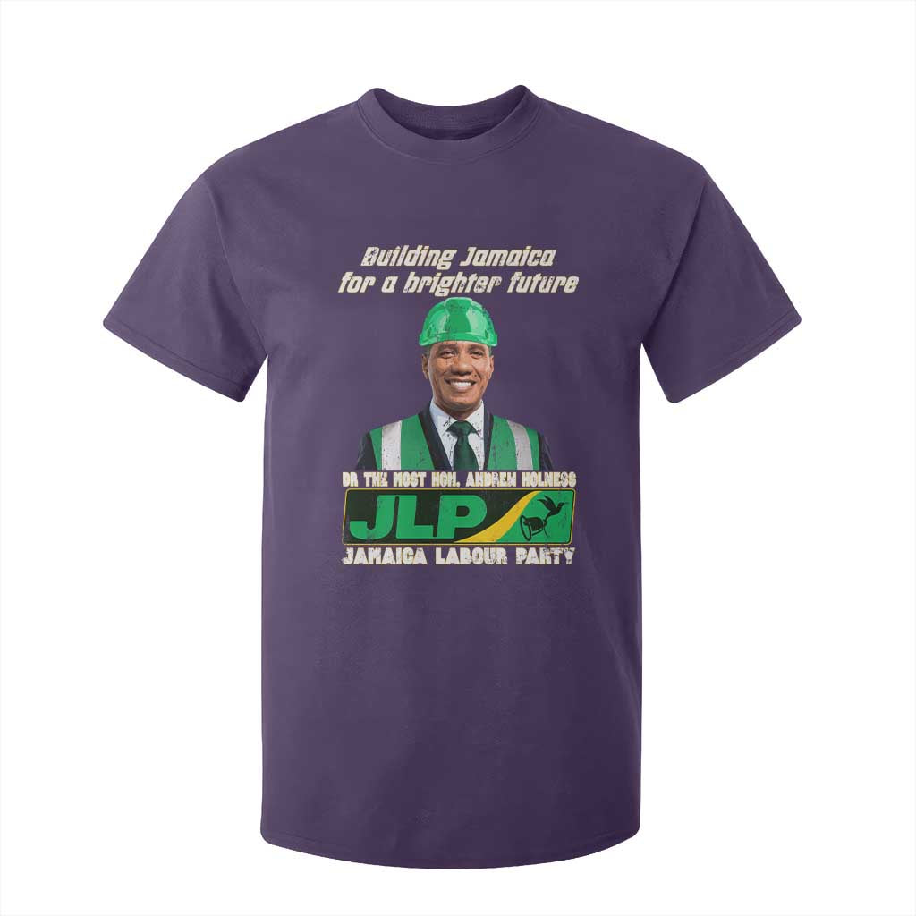Jamaica Labour Party T Shirt For Kid Andrew Holness JLP Supporter Gifts TS10 Purple Print Your Wear