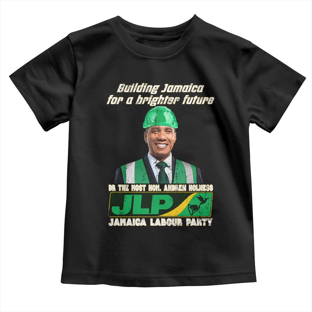 Jamaica Labour Party Toddler T Shirt Andrew Holness JLP Supporter Gifts - Print Your Wear
