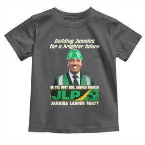 Jamaica Labour Party Toddler T Shirt Andrew Holness JLP Supporter Gifts TS10 Dark Heather Print Your Wear