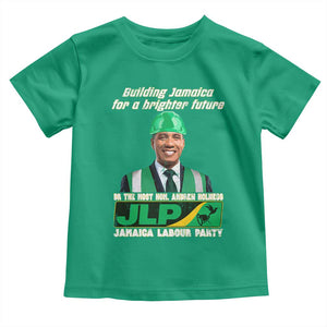 Jamaica Labour Party Toddler T Shirt Andrew Holness JLP Supporter Gifts TS10 Irish Green Print Your Wear