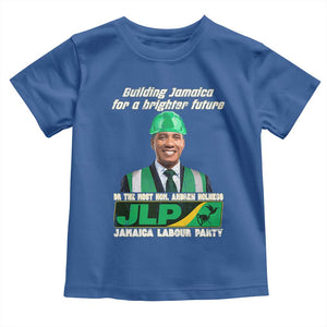 Jamaica Labour Party Toddler T Shirt Andrew Holness JLP Supporter Gifts TS10 Royal Blue Print Your Wear