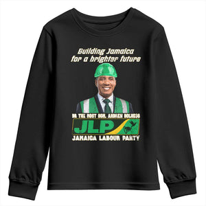 Jamaica Labour Party Youth Sweatshirt Andrew Holness JLP Supporter Gifts TS10 Black Print Your Wear