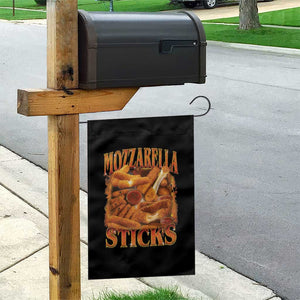 Mozzarella Sticks Garden Flag Funny Foodie Meme Snack Lover Vintage 90s TS10 Print Your Wear
