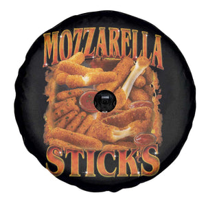Mozzarella Sticks Spare Tire Cover Funny Foodie Meme Snack Lover Vintage 90s TS10 Print Your Wear