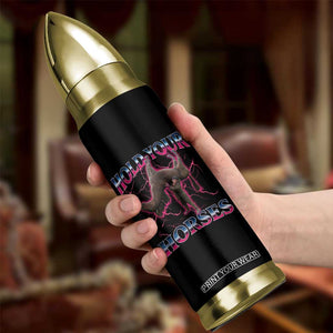 Hold Your Horses Funny Meme Bullet Tumbler Vintage 90s Style Bootleg Graphic TS10 Print Your Wear