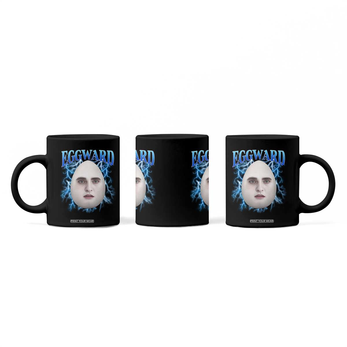 Eggward Coffee Mug Funny Unhinged Meme Gen Z Humor Bootleg Graphic TS10 Print Your Wear