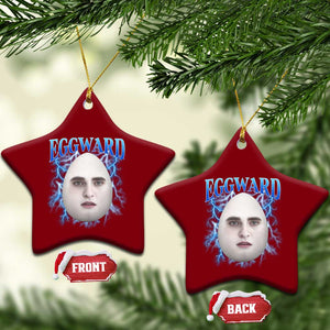 Eggward Ceramic Ornament Funny Unhinged Meme Gen Z Humor Bootleg Graphic TS10 Print Your Wear