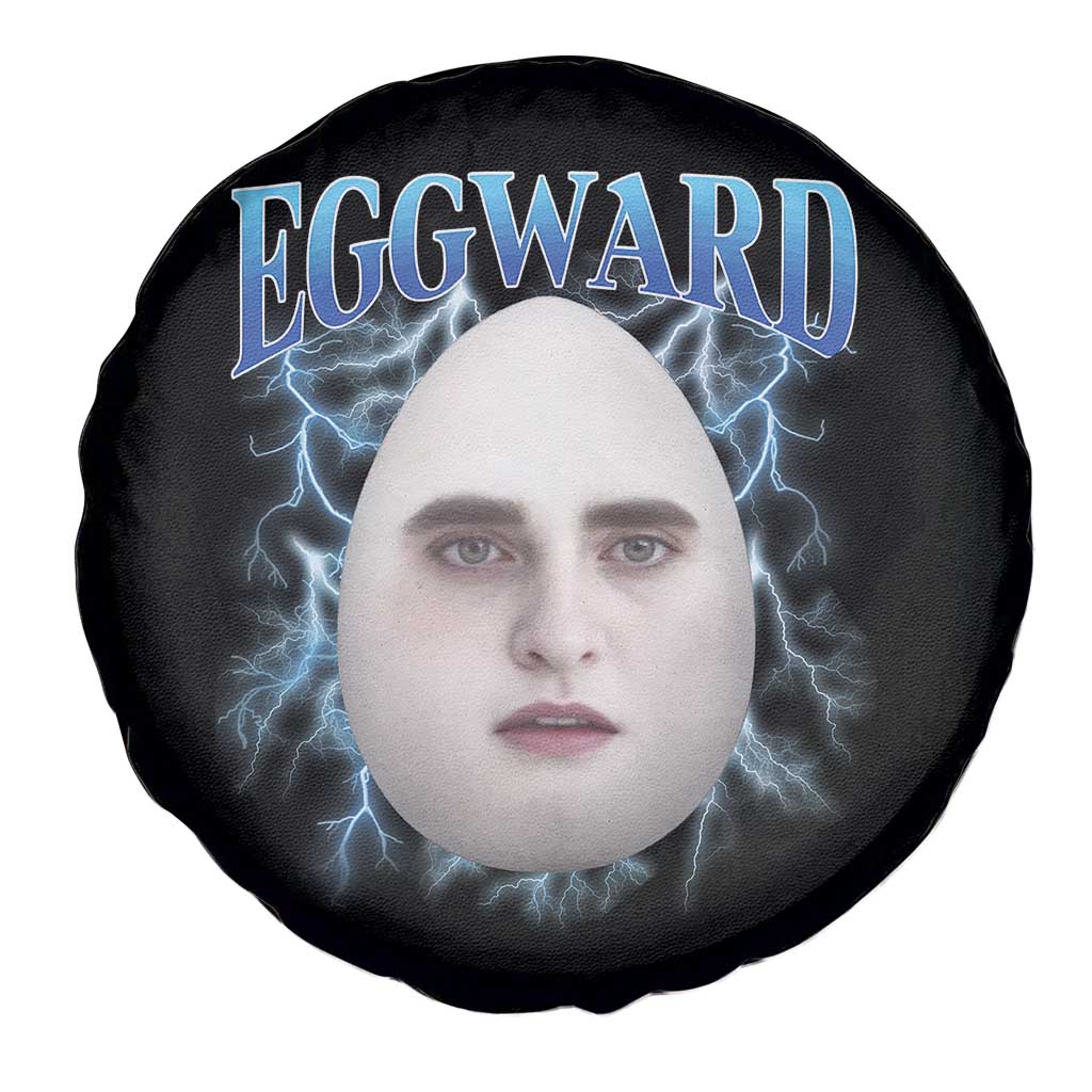 Eggward Spare Tire Cover Funny Unhinged Meme Gen Z Humor Bootleg Graphic TS10 Print Your Wear